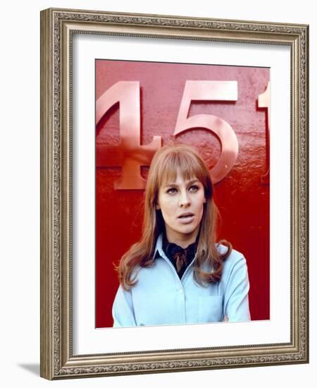 FAHRENHEIT 451, 1966 directed by FRANCOIS TRUFFAUT Julie Christie (photo)-null-Framed Photo