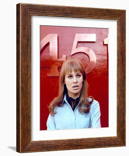 FAHRENHEIT 451, 1966 directed by FRANCOIS TRUFFAUT Julie Christie (photo)-null-Framed Photo