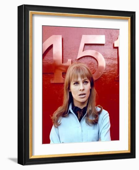 FAHRENHEIT 451, 1966 directed by FRANCOIS TRUFFAUT Julie Christie (photo)-null-Framed Photo