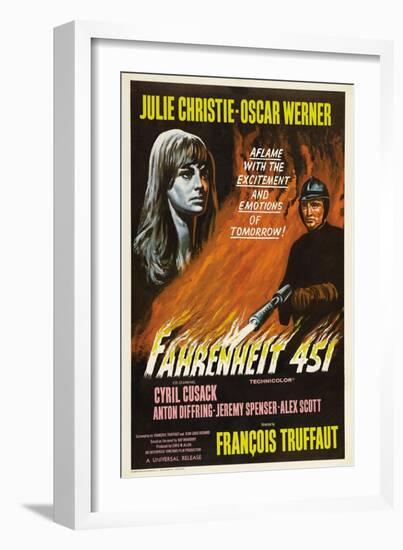 Fahrenheit 451, 1966, Directed by Francois Truffaut-null-Framed Giclee Print