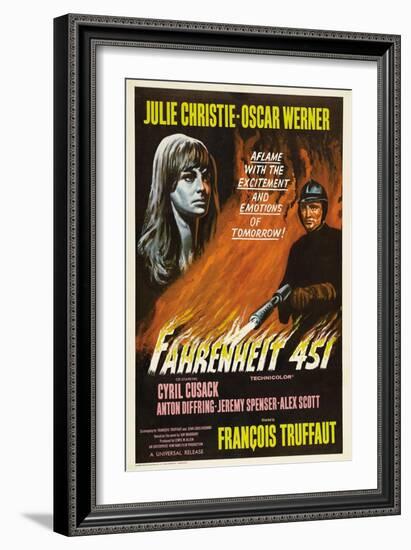 Fahrenheit 451, 1966, Directed by Francois Truffaut-null-Framed Giclee Print