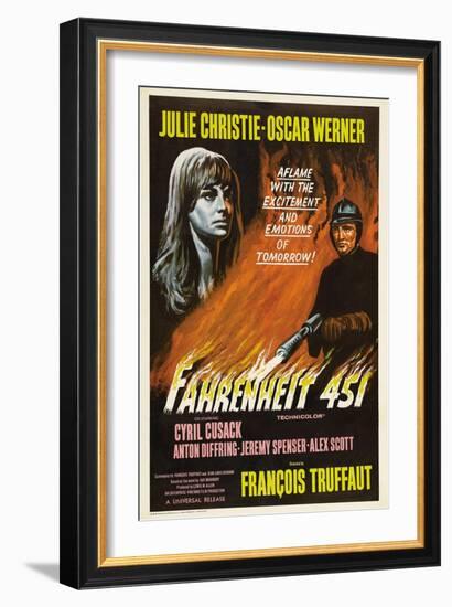 Fahrenheit 451, 1966, Directed by Francois Truffaut-null-Framed Giclee Print