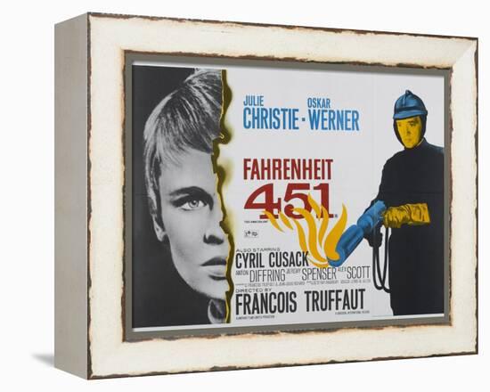 Fahrenheit 451, 1966-null-Framed Premier Image Canvas