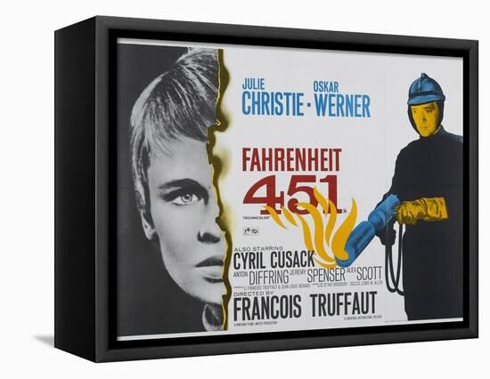 Fahrenheit 451, 1966-null-Framed Premier Image Canvas