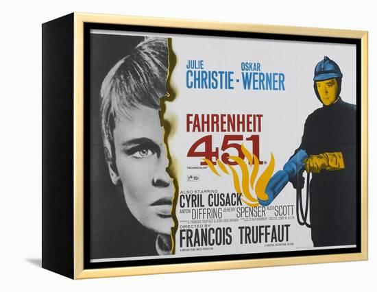 Fahrenheit 451, 1966-null-Framed Premier Image Canvas