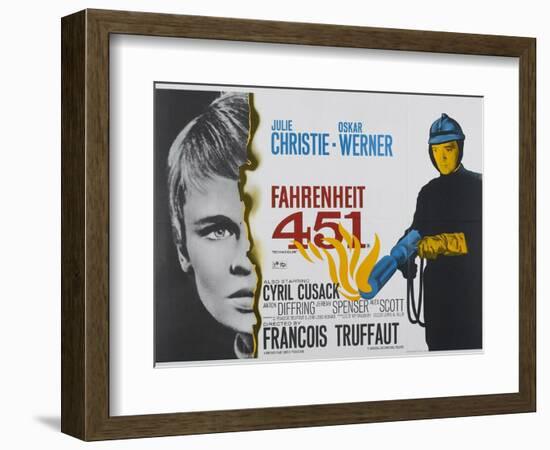 Fahrenheit 451, 1966-null-Framed Giclee Print