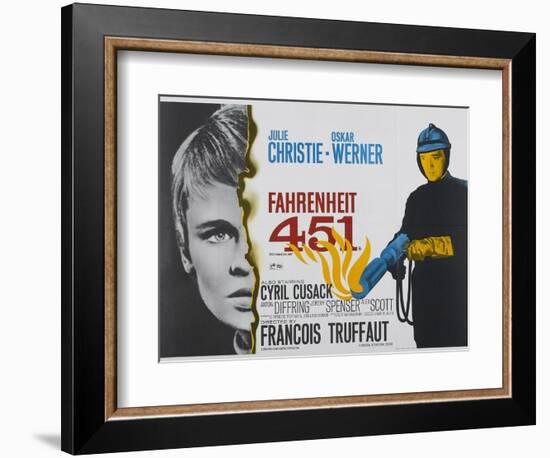 Fahrenheit 451, 1966-null-Framed Giclee Print