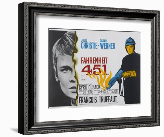 Fahrenheit 451, 1966-null-Framed Giclee Print