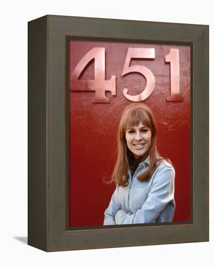 Fahrenheit 451 by Francois Truffaut with Julie Christie, 1966 (photo)-null-Framed Stretched Canvas