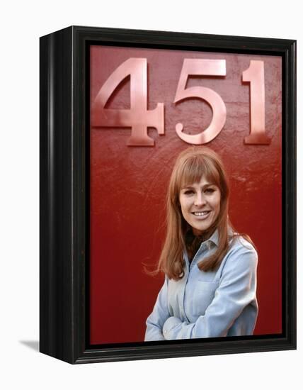 Fahrenheit 451 by Francois Truffaut with Julie Christie, 1966 (photo)-null-Framed Stretched Canvas