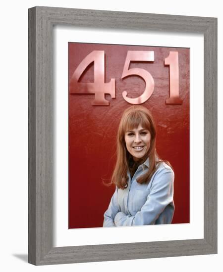 Fahrenheit 451 by Francois Truffaut with Julie Christie, 1966 (photo)-null-Framed Photo