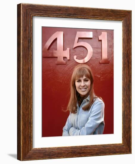 Fahrenheit 451 by Francois Truffaut with Julie Christie, 1966 (photo)-null-Framed Photo