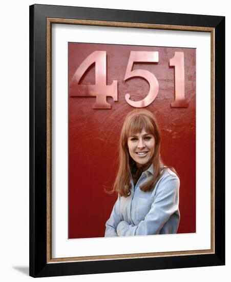 Fahrenheit 451 by Francois Truffaut with Julie Christie, 1966 (photo)-null-Framed Photo