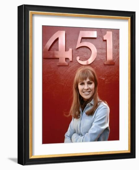 Fahrenheit 451 by Francois Truffaut with Julie Christie, 1966 (photo)-null-Framed Photo