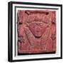 Faience head of the Egyptian goddess Hathor-Unknown-Framed Giclee Print