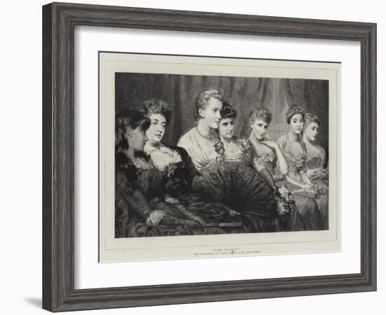 Fair Critics-George Elgar Hicks-Framed Giclee Print