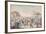 Fair During the Period of the French Revolution, C.1789-Etienne Bericourt-Framed Giclee Print