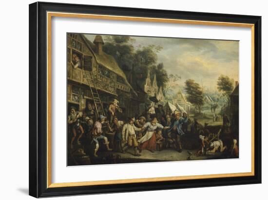 Fair in Flanders-Cornelis Dusart-Framed Giclee Print