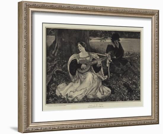 Fair Is My Love-Edwin Austin Abbey-Framed Giclee Print