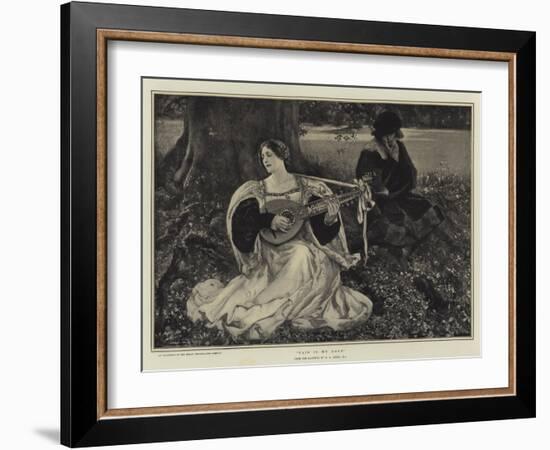 Fair Is My Love-Edwin Austin Abbey-Framed Giclee Print