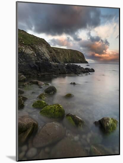 Fair Isle. in the Far North of Scotland. the Coast Near Finni Quoy. Scotland, Shetland Islands-Martin Zwick-Mounted Photographic Print