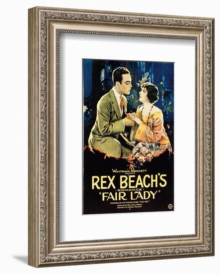 Fair Lady - 1922-null-Framed Giclee Print