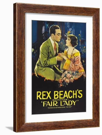 Fair Lady-null-Framed Art Print