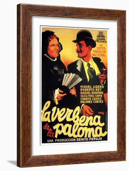 Fair of the Dove, 1934 (La Verbena De La Paloma)-null-Framed Giclee Print