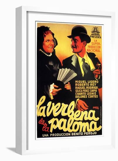 Fair of the Dove, 1934 (La Verbena De La Paloma)-null-Framed Giclee Print