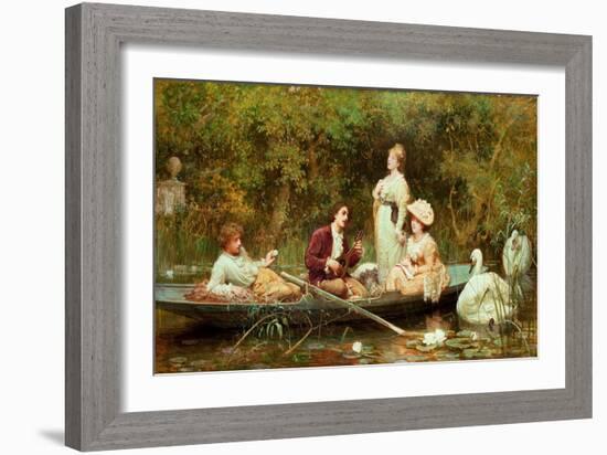 Fair, Quiet and Sweet Rest-Sir Samuel Luke Fildes-Framed Giclee Print