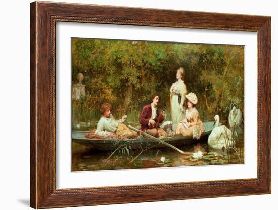 Fair, Quiet and Sweet Rest-Sir Samuel Luke Fildes-Framed Giclee Print