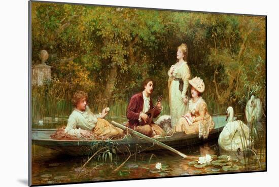 Fair, Quiet and Sweet Rest-Sir Samuel Luke Fildes-Mounted Giclee Print