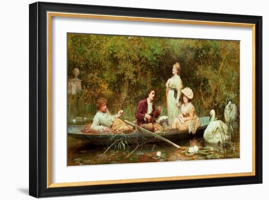 Fair, Quiet and Sweet Rest-Sir Samuel Luke Fildes-Framed Giclee Print