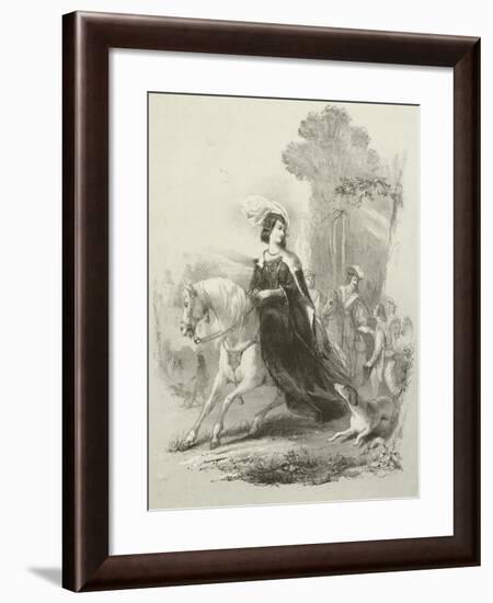 Fair Rosamond-Joseph Nash-Framed Giclee Print