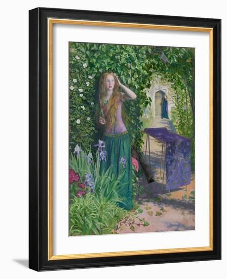 Fair Rosamund, 1854-Arthur Hughes-Framed Giclee Print