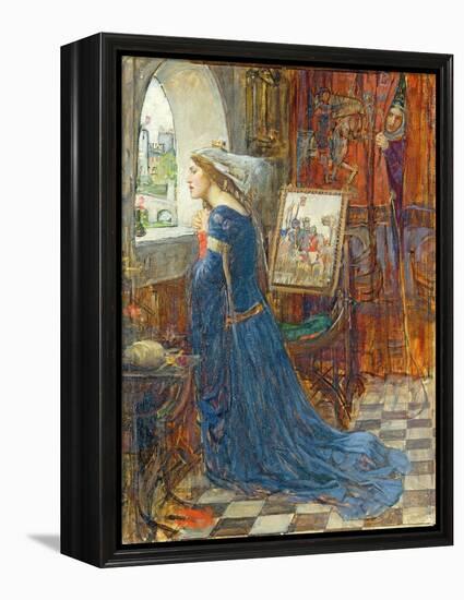 Fair Rosamund, C.1916 (Oil on Canvas)-John William Waterhouse-Framed Premier Image Canvas