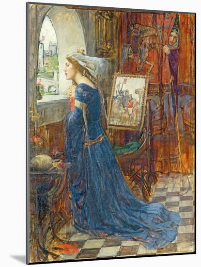 Fair Rosamund, C.1916 (Oil on Canvas)-John William Waterhouse-Mounted Giclee Print