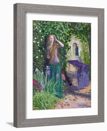 Fair Rosamund  (Rosemonde Clifford, Avant 1140-1175/1176) Peinture D'arthur Hughes (1832-1915)1854-Arthur Hughes-Framed Giclee Print