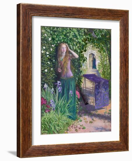 Fair Rosamund  (Rosemonde Clifford, Avant 1140-1175/1176) Peinture D'arthur Hughes (1832-1915)1854-Arthur Hughes-Framed Giclee Print