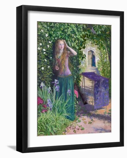 Fair Rosamund  (Rosemonde Clifford, Avant 1140-1175/1176) Peinture D'arthur Hughes (1832-1915)1854-Arthur Hughes-Framed Giclee Print