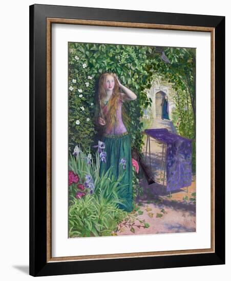 Fair Rosamund  (Rosemonde Clifford, Avant 1140-1175/1176) Peinture D'arthur Hughes (1832-1915)1854-Arthur Hughes-Framed Giclee Print