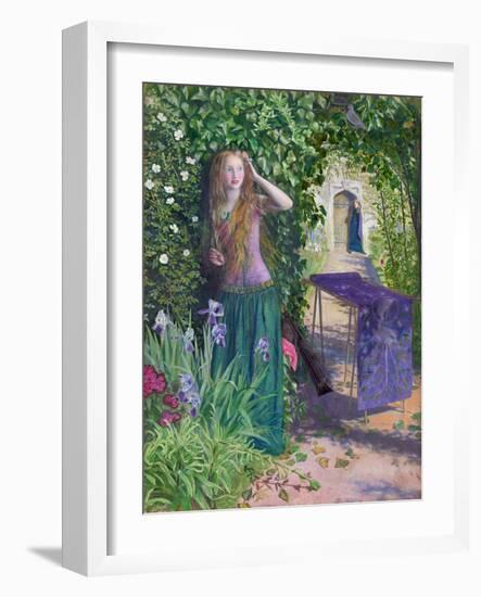 Fair Rosamund  (Rosemonde Clifford, Avant 1140-1175/1176) Peinture D'arthur Hughes (1832-1915)1854-Arthur Hughes-Framed Giclee Print