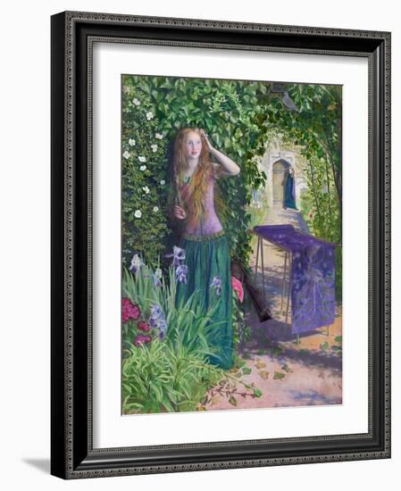 Fair Rosamund  (Rosemonde Clifford, Avant 1140-1175/1176) Peinture D'arthur Hughes (1832-1915)1854-Arthur Hughes-Framed Giclee Print