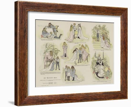 Fair Rosamund's Bower-Mary L. Gow-Framed Giclee Print