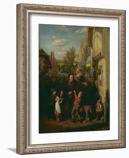 Fair Time ('Returning from the Ale-House')-William Mulready-Framed Giclee Print