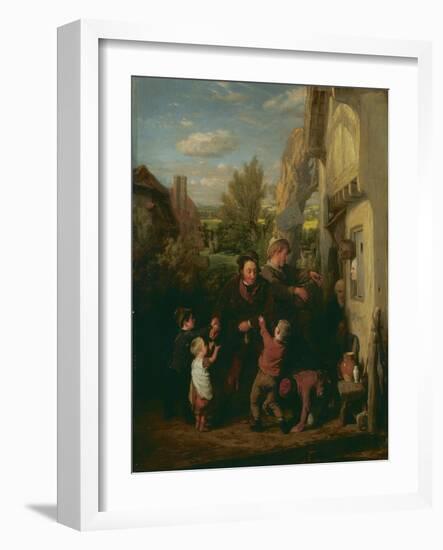 Fair Time ('Returning from the Ale-House')-William Mulready-Framed Giclee Print