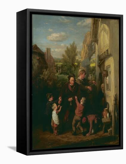 Fair Time ('Returning from the Ale-House')-William Mulready-Framed Premier Image Canvas