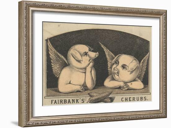 Fairbank's Cherubs', Advertisement for Fairbank Lard, C.1880-American School-Framed Giclee Print