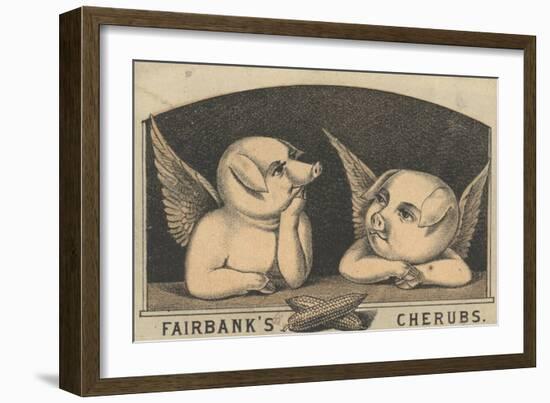 Fairbank's Cherubs', Advertisement for Fairbank Lard, C.1880-American School-Framed Giclee Print