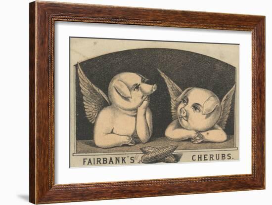 Fairbank's Cherubs', Advertisement for Fairbank Lard, C.1880-American School-Framed Giclee Print